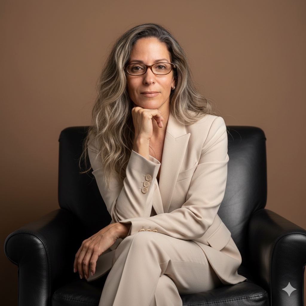 Retrato profissional de Andrea Sobral França